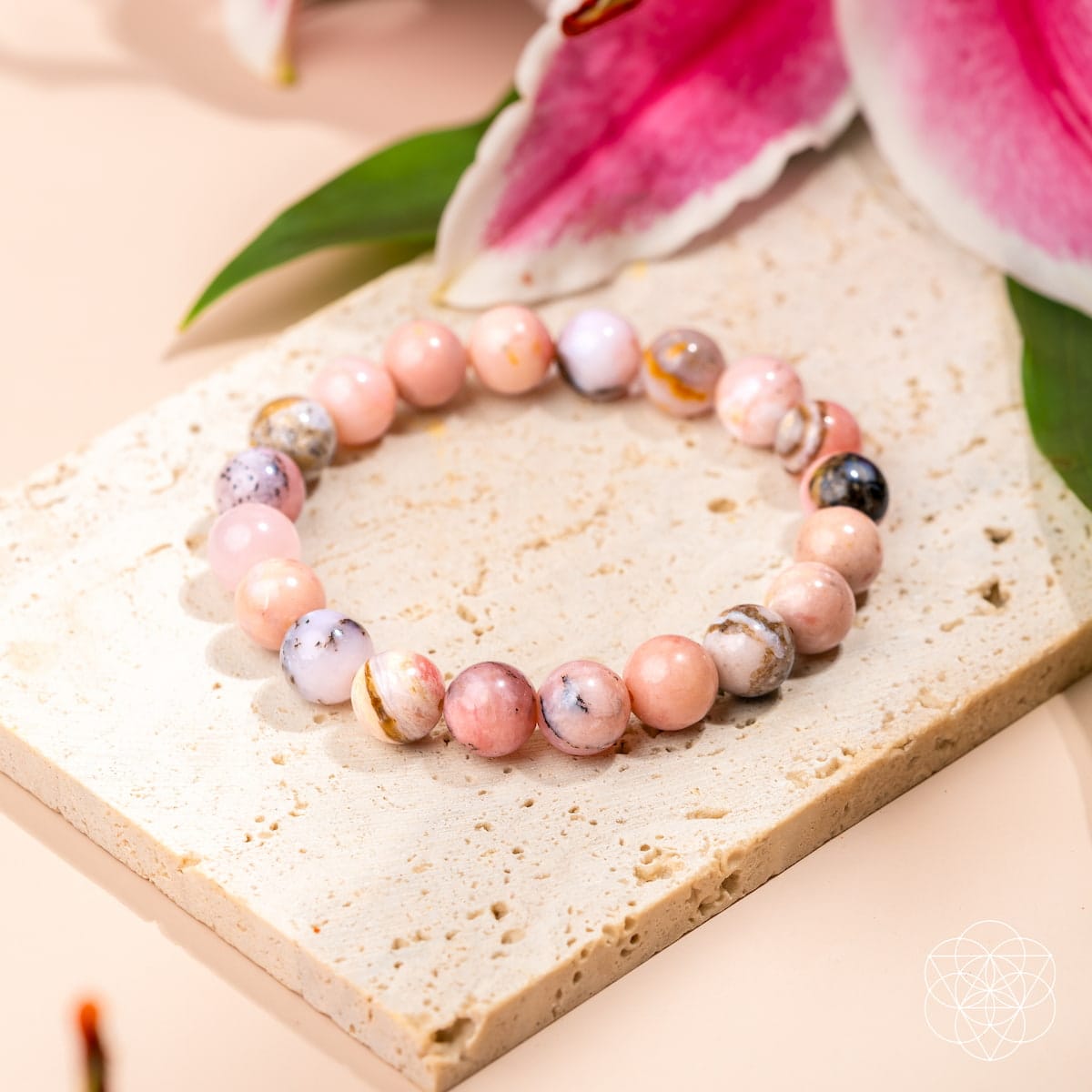 Repair My Heart - The Peruvian Pink Opal Bracelet - A-1 Thread Vault