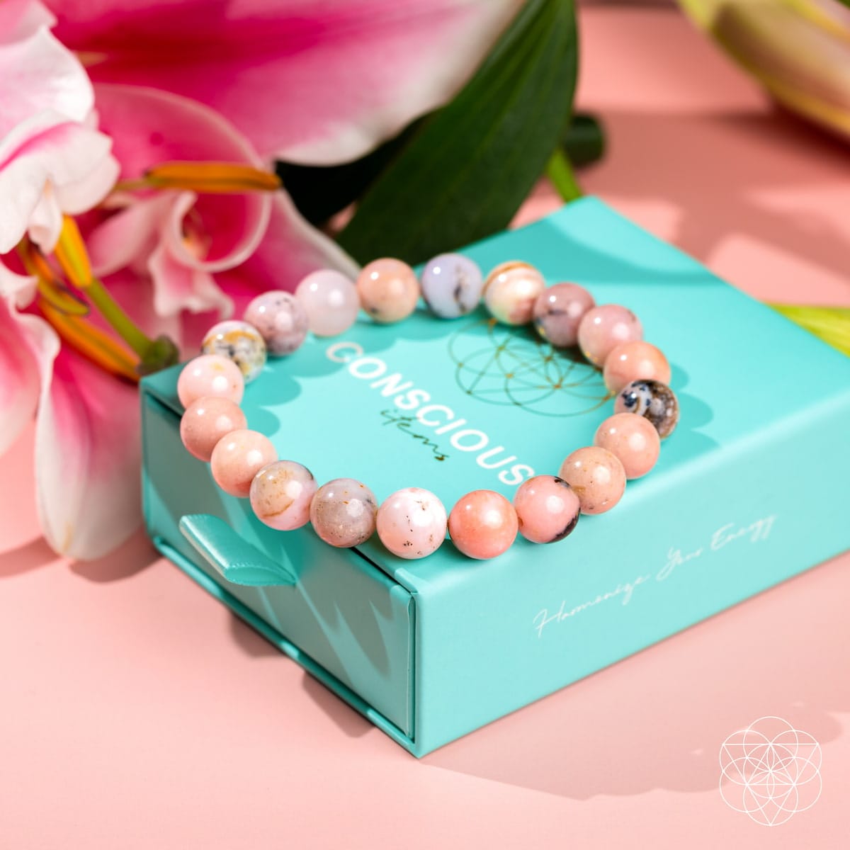 Repair My Heart - The Peruvian Pink Opal Bracelet - A-1 Thread Vault