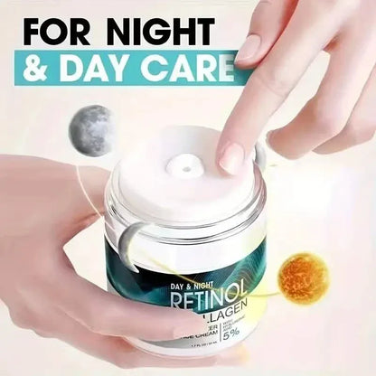 Retinol Moisturizing Cream With Collagen, Hyaluronic Acid, Vitamin C+E, Soothes Dry Skin - A-1 Thread Vault
