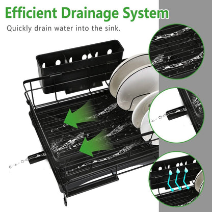 Retractable Dish Drying Rack - A-1 Thread Vault