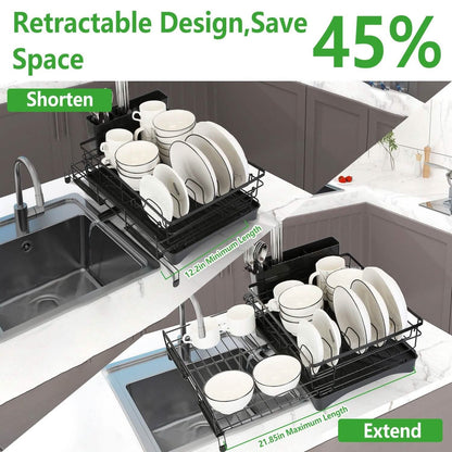 Retractable Dish Drying Rack - A-1 Thread Vault