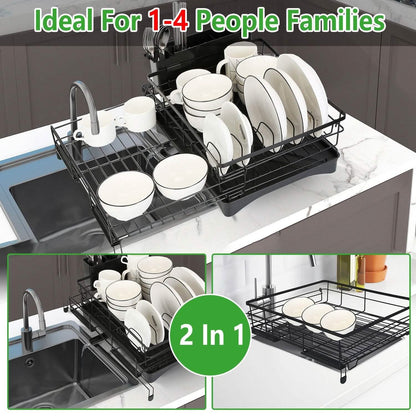 Retractable Dish Drying Rack - A-1 Thread Vault
