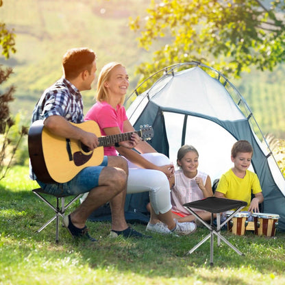 Retractable Portable Folding Chair Easy Set Up Backpacking Stool - A-1 Thread Vault