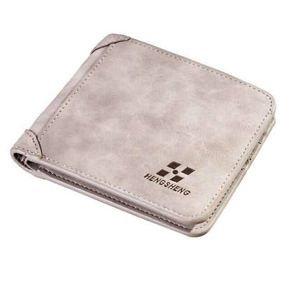 Retro Leather Card Holder for Men - A-1 Thread Vault
