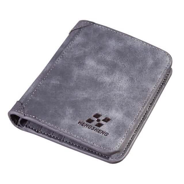 Retro Leather Card Holder for Men - A-1 Thread Vault