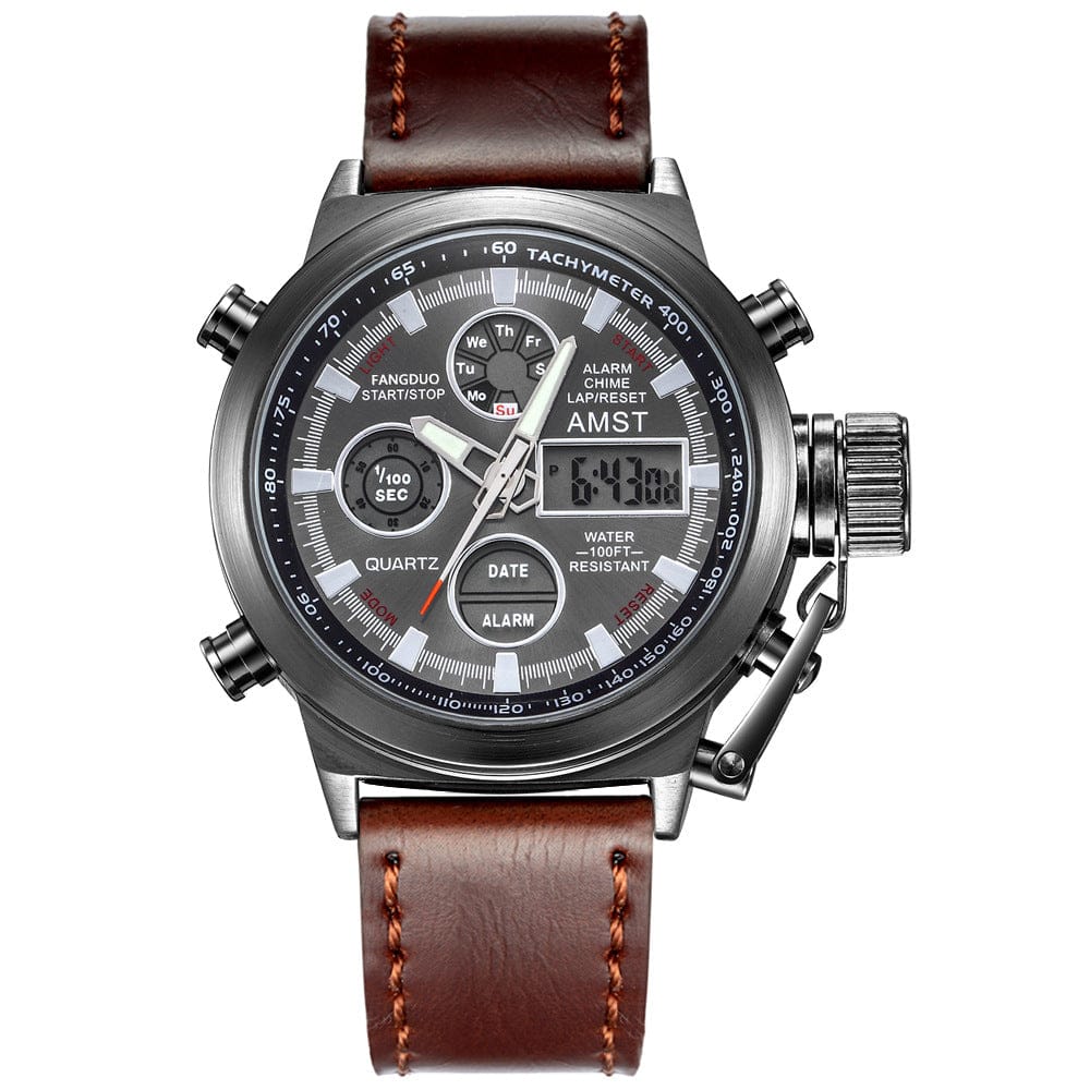 Retro Minimalist Stylish Business Casual Sports Mens Electronic - A-1 Thread Vault