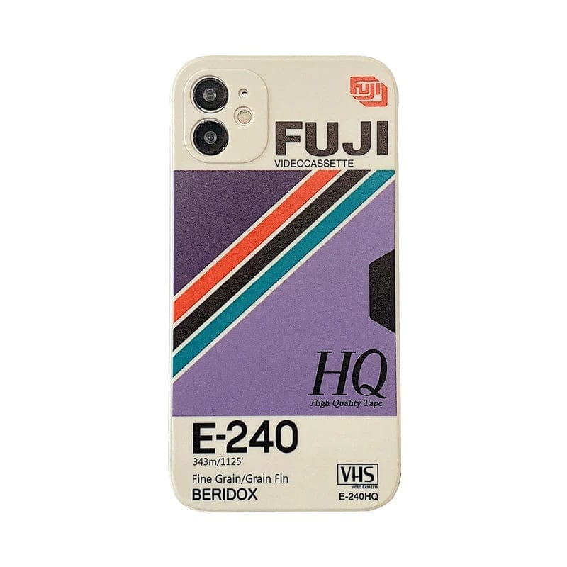 Retro Vibes VHS Label iPhone Case - A-1 Thread Vault