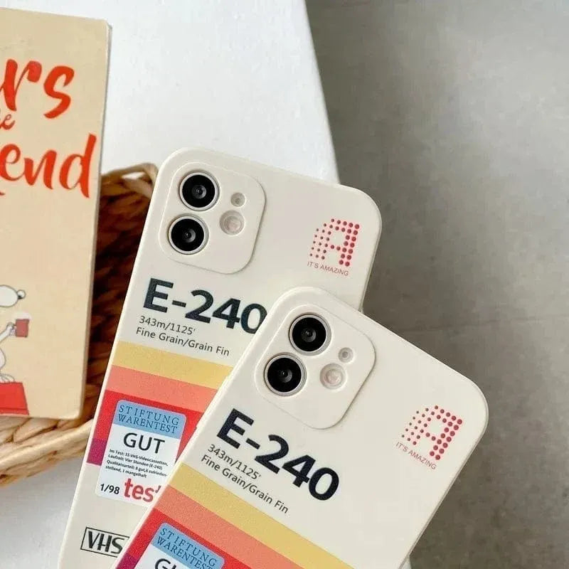 Retro Vibes VHS Label iPhone Case - A-1 Thread Vault