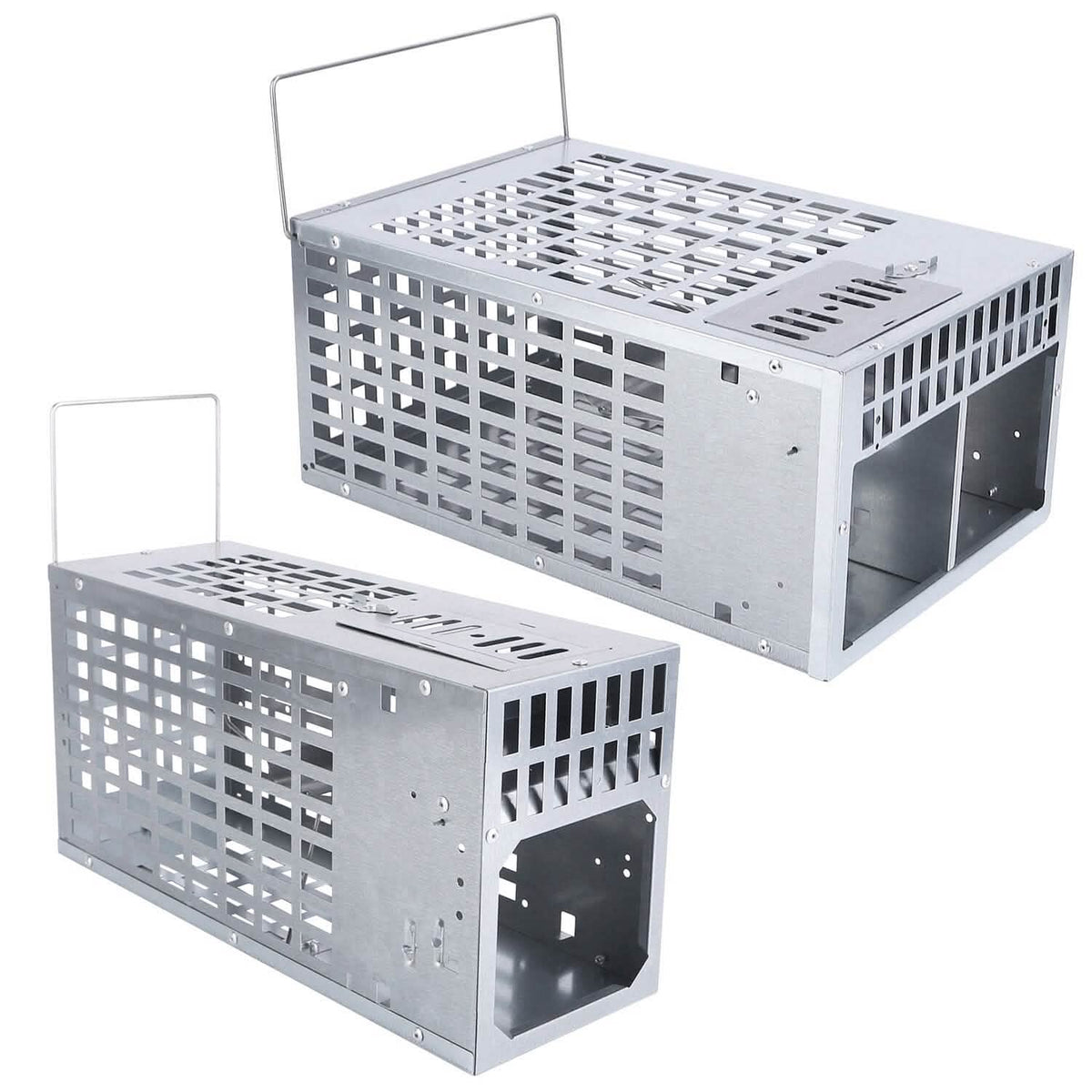 Reusable Metal Rat Cage Catch Release Continuous Capture - A-1 Thread Vault