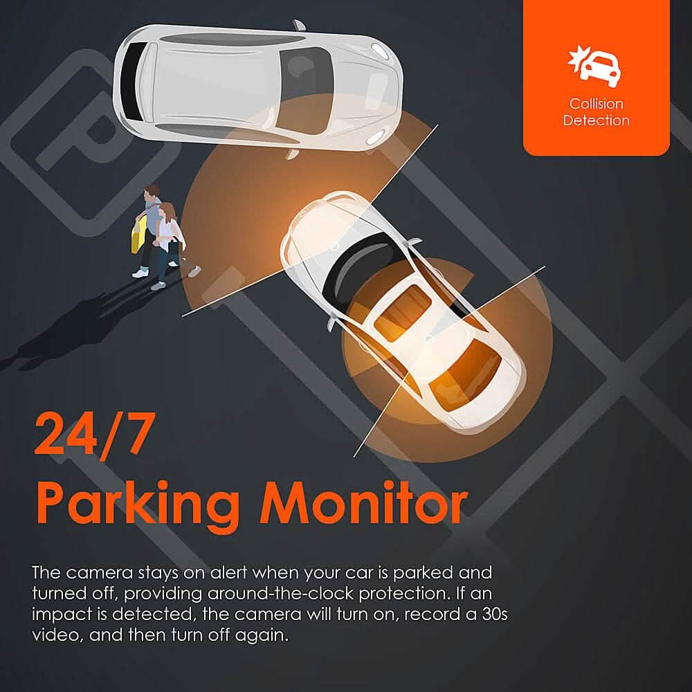 Rexing - R4 4 Channel Dash Cam with All Around 1080p Resolution, Wi-Fi, and GPS - Black (Refurbished) - A-1 Thread Vault