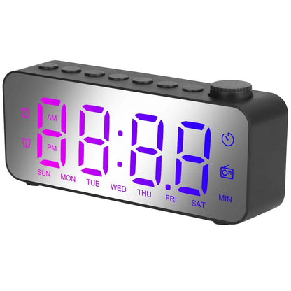 RGB Color LED Digital Alarm Clock - A-1 Thread Vault