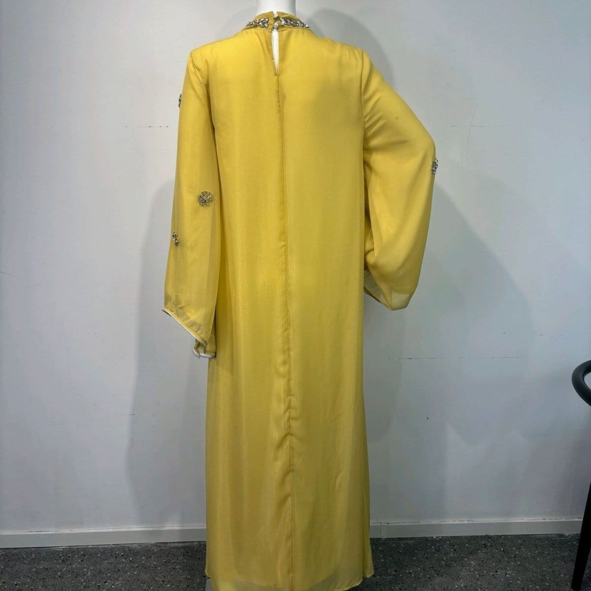 Rhinestone Scatter Batwing Abaya (MA419) - A-1 Thread Vault