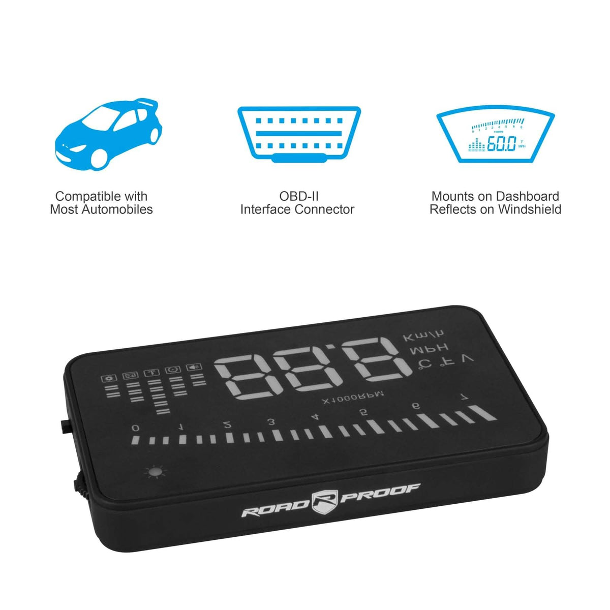 RoadProof® 3.5-Inch Heads-up Display - A-1 Thread Vault