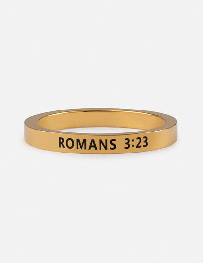 Romans 3:23 Ring - A-1 Thread Vault