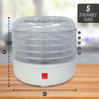 Ronco 5-Tray Dehydrator, Food Preserver, Quiet Dehydrating and Easy to Use - A-1 Thread Vault