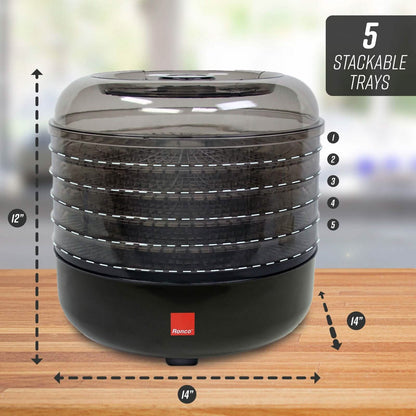Ronco Beef Jerky Machine with 5 Stackable Trays - A-1 Thread Vault