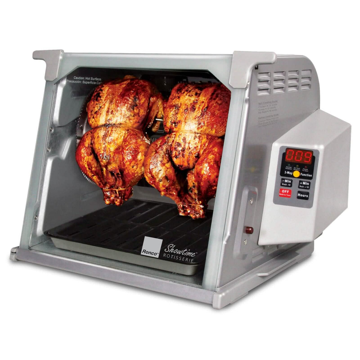 Ronco Digital Rotisserie Oven, Platinum Digital Design, Large Capacity - A-1 Thread Vault