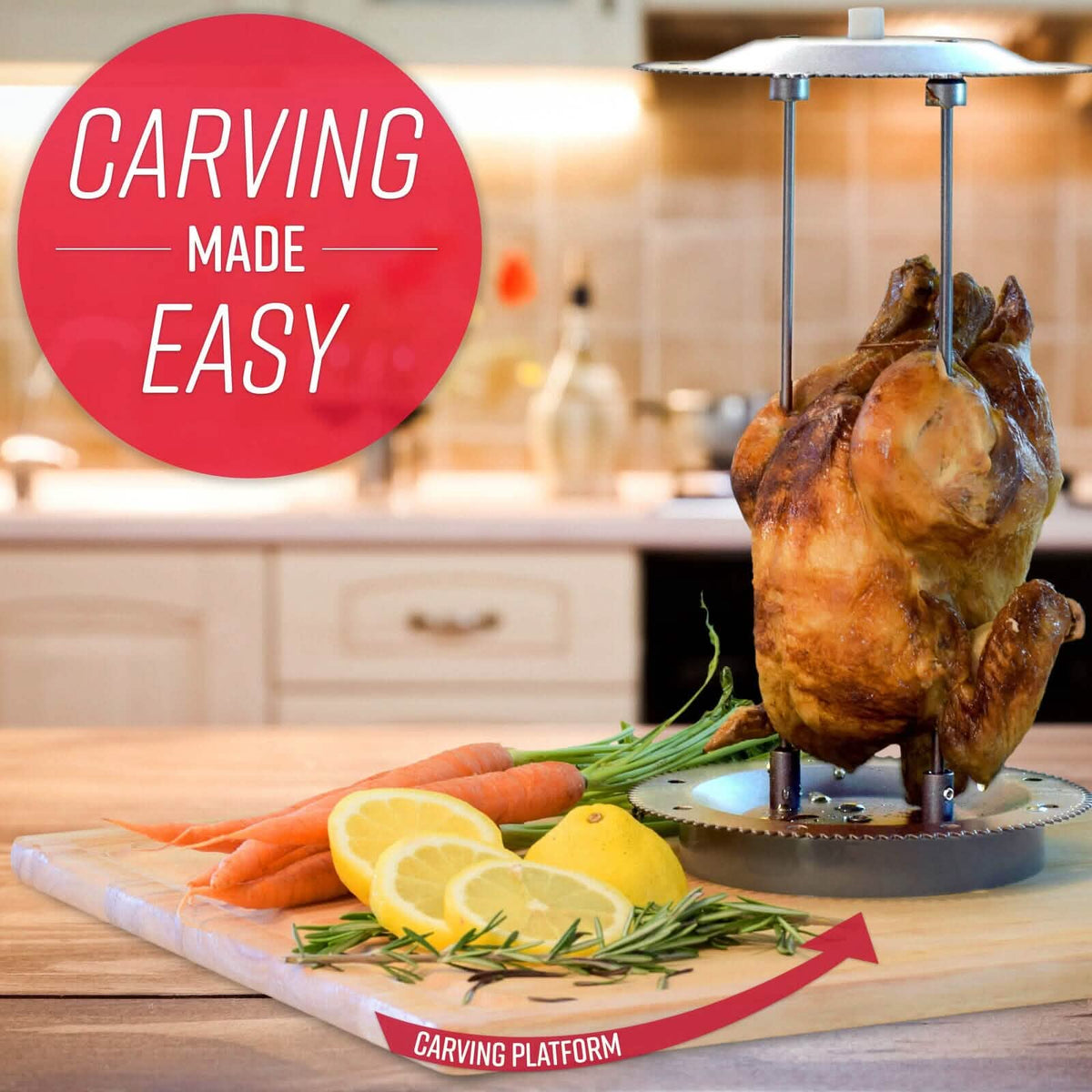 Ronco Modern Rotisserie Oven, Large Capacity (15lbs) Countertop Oven - A-1 Thread Vault