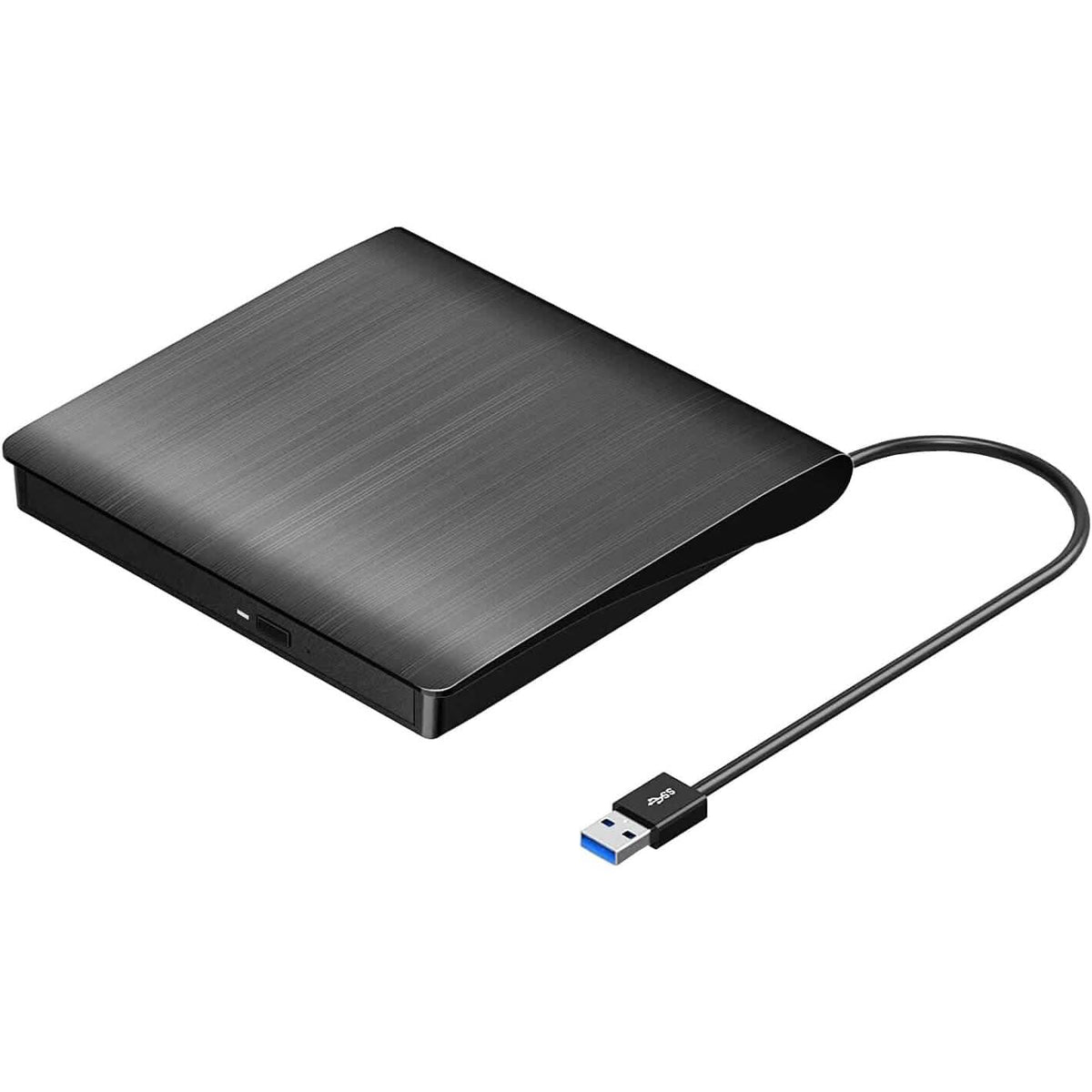 ROOFULL External CD DVD Drive USB 3.0 CD-Burner Premium Portable CD-ROM DVD+/-RW Optical Disc Drive Player Reader Rewriter (Refurbished) - A-1 Thread Vault