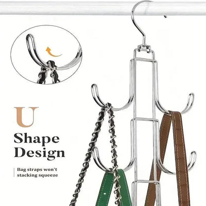 Rotatable Metal Purse Hanger Organizer - A-1 Thread Vault