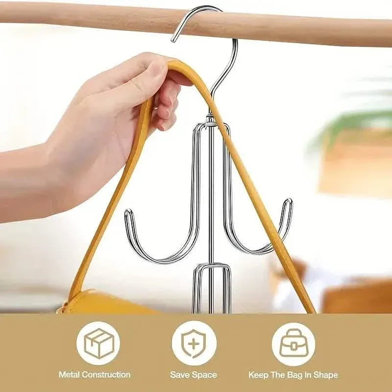 Rotatable Metal Purse Hanger Organizer - A-1 Thread Vault