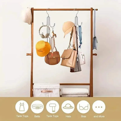 Rotatable Metal Purse Hanger Organizer - A-1 Thread Vault