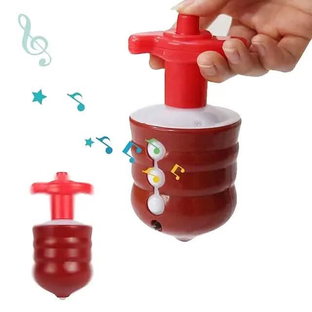 Rotating Gyro with Sound And LED Light Music Spinning - A-1 Thread Vault