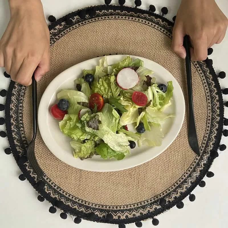 Round Mandala Placemats - A-1 Thread Vault