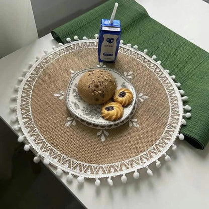 Round Mandala Placemats - A-1 Thread Vault