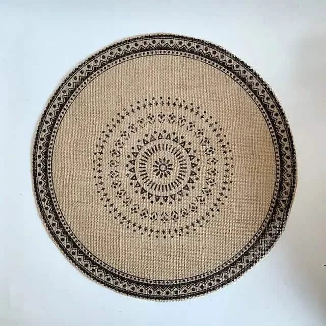 Round Mandala Placemats - A-1 Thread Vault