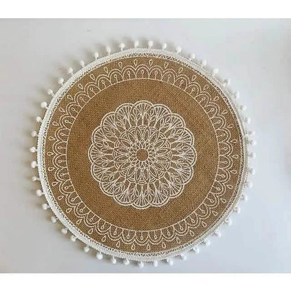 Round Mandala Placemats - A-1 Thread Vault