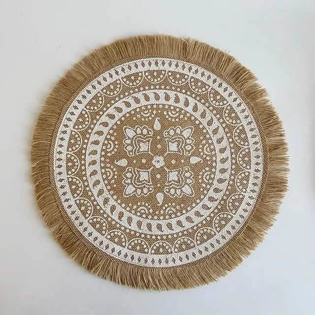 Round Mandala Placemats - A-1 Thread Vault