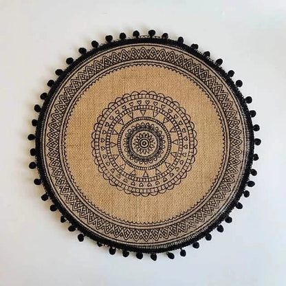 Round Mandala Placemats - A-1 Thread Vault