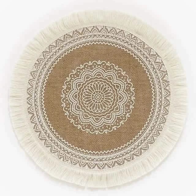Round Mandala Placemats - A-1 Thread Vault