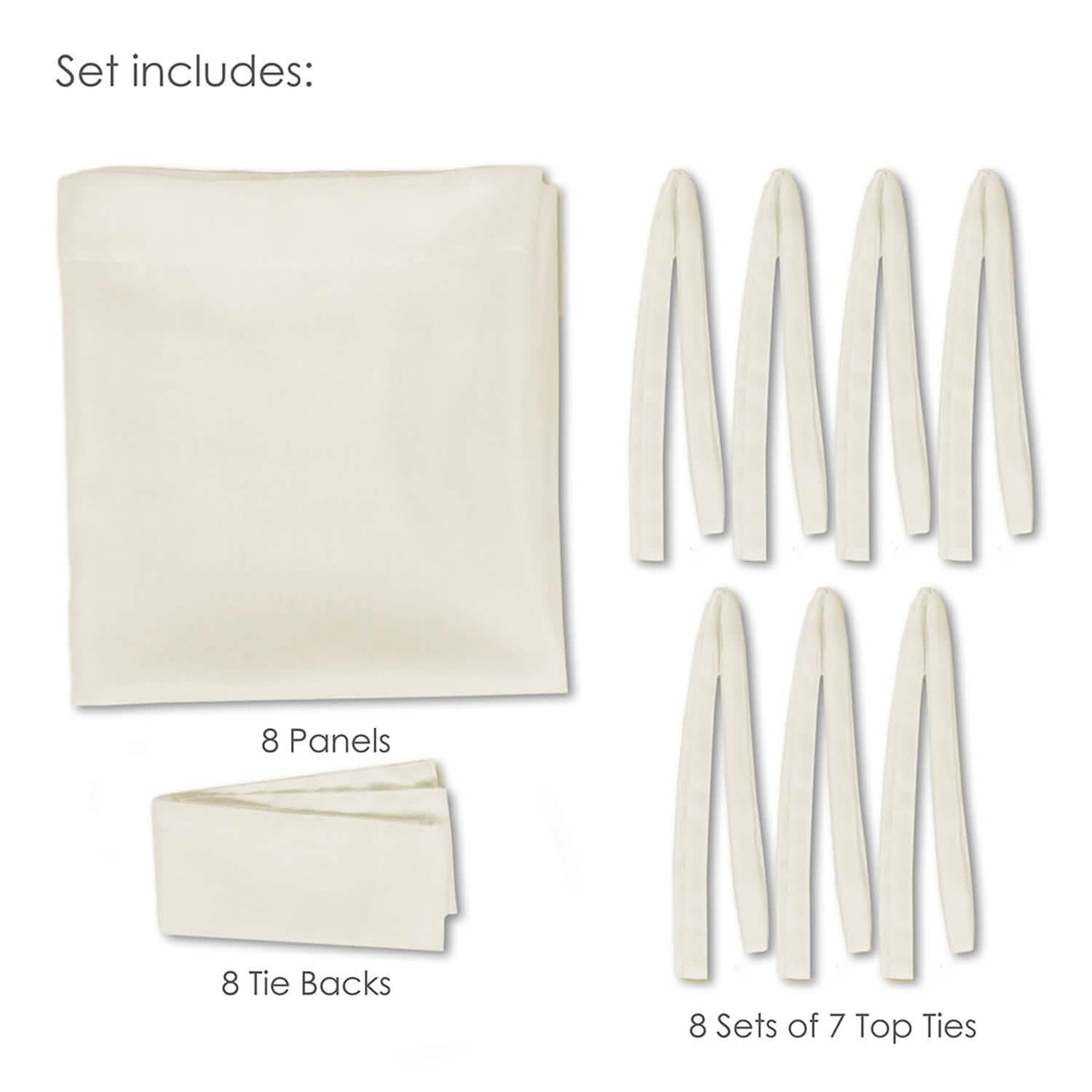 Royale Home Bed Canopy Set - A-1 Thread Vault