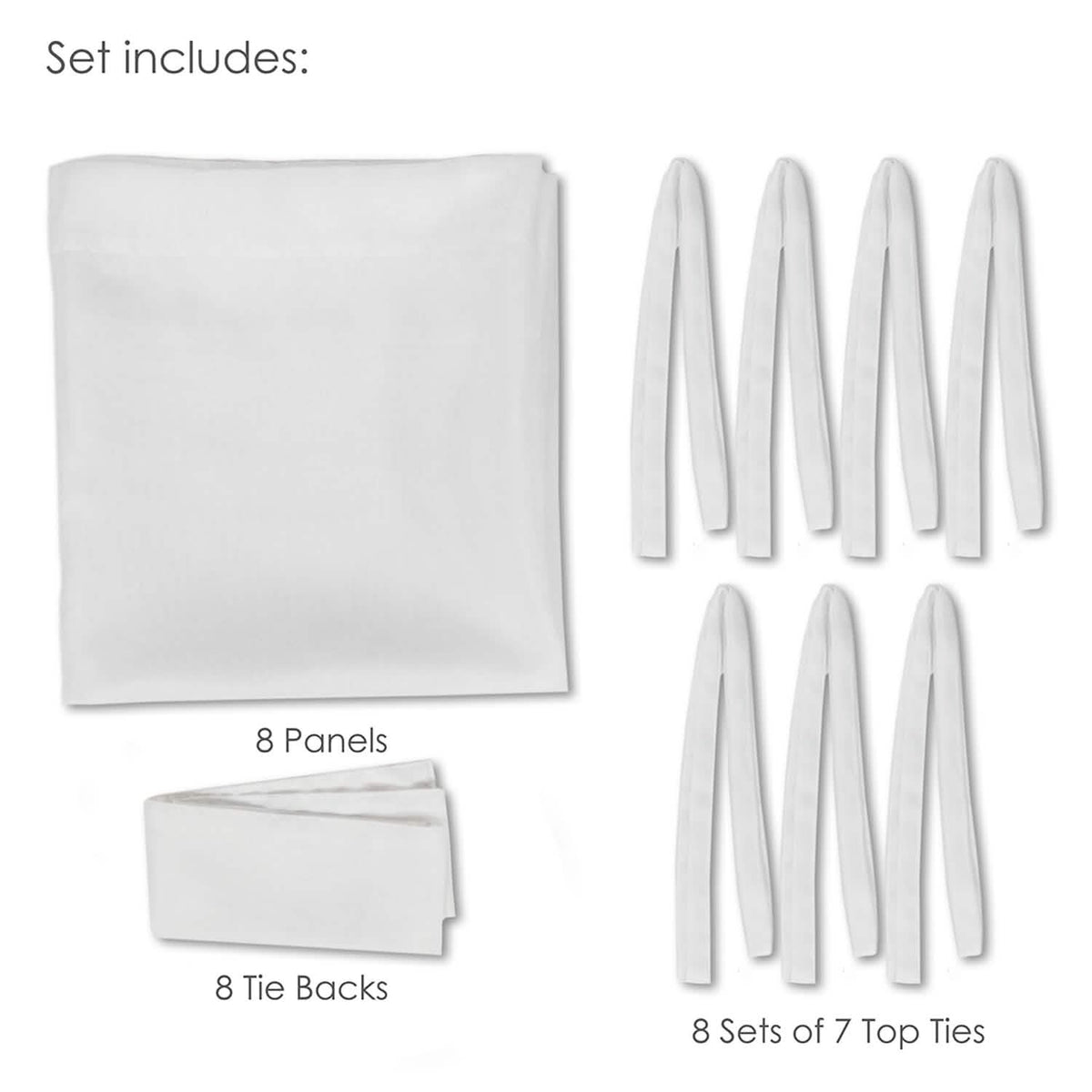 Royale Home Bed Canopy Set - A-1 Thread Vault