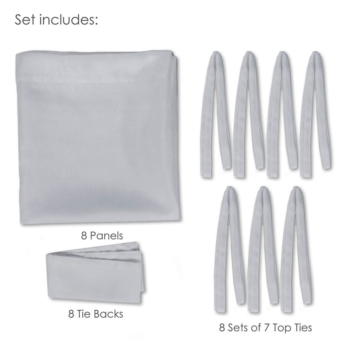 Royale Home Bed Canopy Set - A-1 Thread Vault