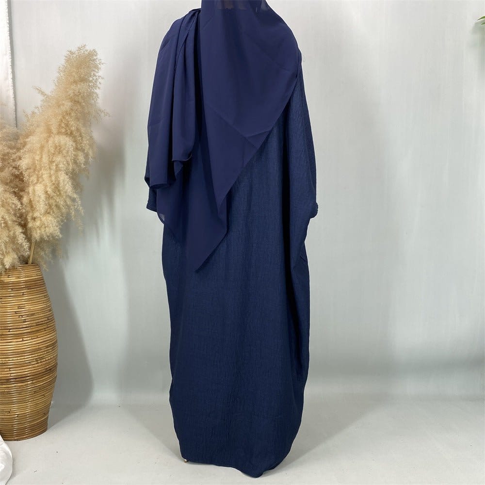 Ruched Drawstring Batwing Top & Wide-Leg Trousers Co-ord Set(MS478) - A-1 Thread Vault