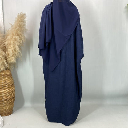 Ruched Drawstring Batwing Top & Wide-Leg Trousers Co-ord Set(MS478) - A-1 Thread Vault