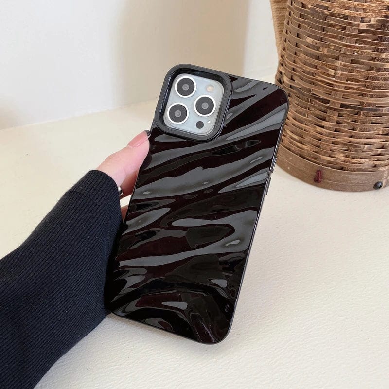 RuffleWave Satin iPhone Case - A-1 Thread Vault