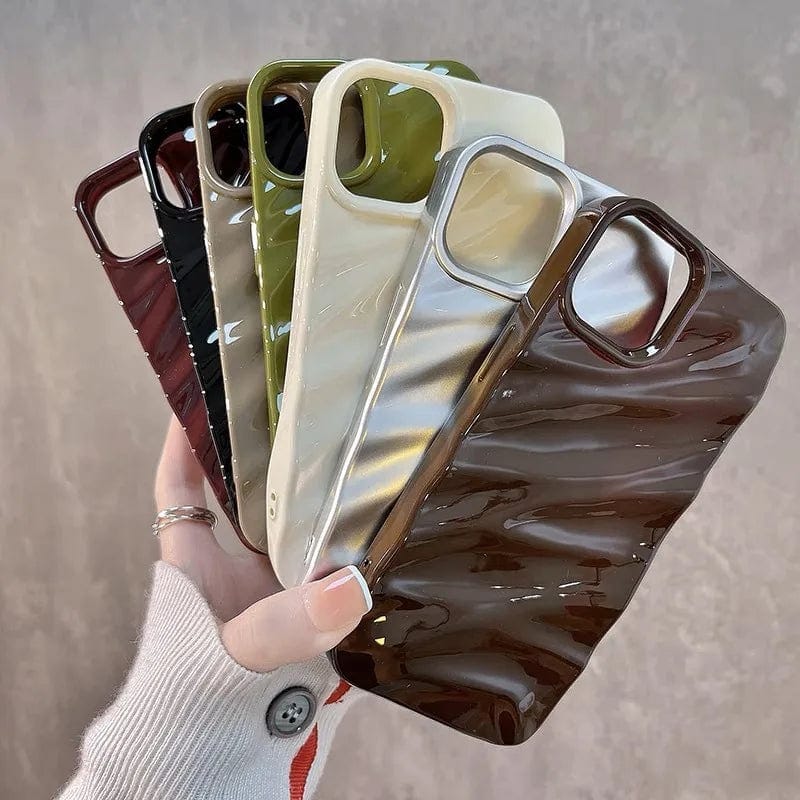 RuffleWave Satin iPhone Case - A-1 Thread Vault