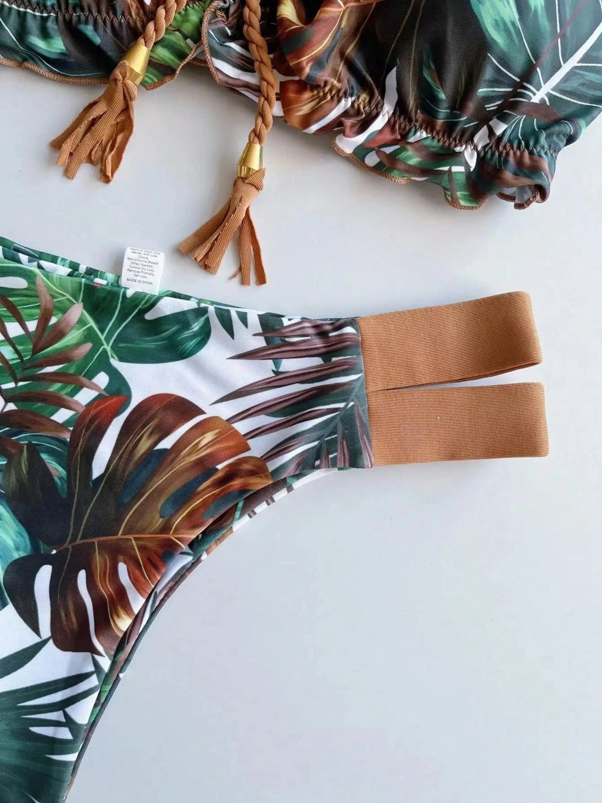 RUOTONGSEPT New Push Up 2024 Bikini Set Women Swimsuit Ruffle Biquini Swimwear Sexy Brazilian Ribbed Beachwear Bathing Suit - A-1 Thread Vault