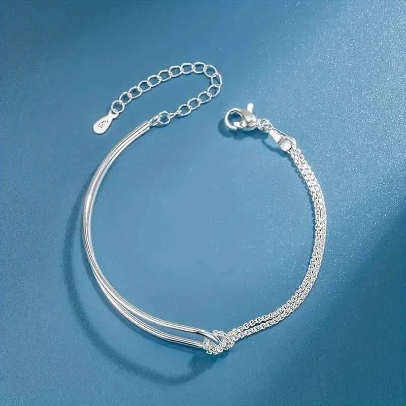 S925 Hypoallergenic Minimalist Geometric Collage Bracelet - A-1 Thread Vault