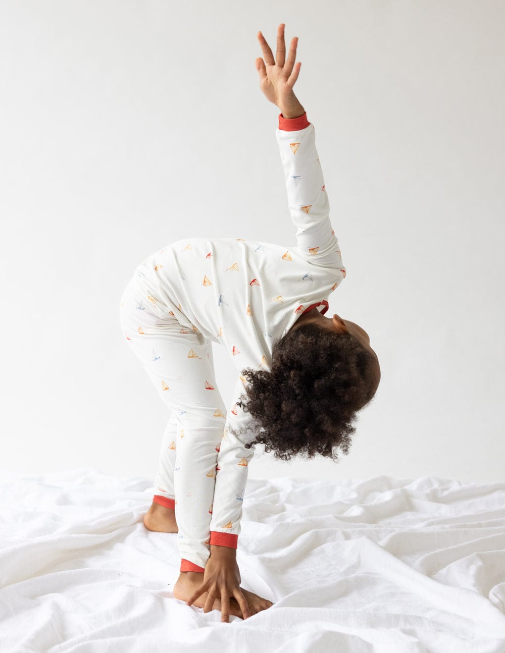Sailboat Bamboo Kids Pajama Set - A-1 Thread Vault