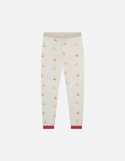 Sailboat Bamboo Kids Pajama Set - A-1 Thread Vault