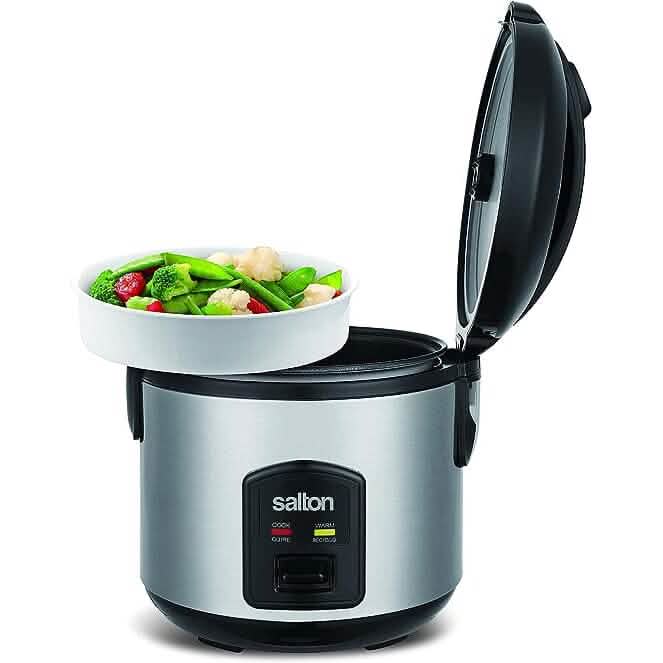 Salton Automatic Rice Cooker & Steamer - 8 Cup - A-1 Thread Vault