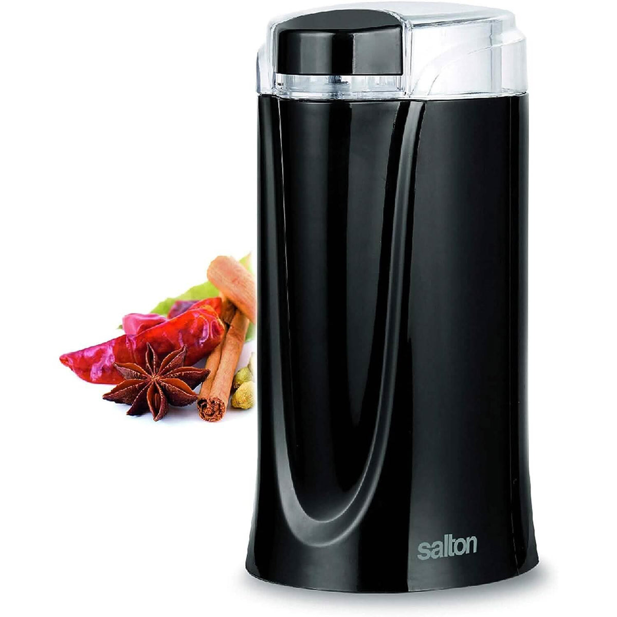 Salton Coffee, Spice & Herb Electric Grinder - Black - A-1 Thread Vault