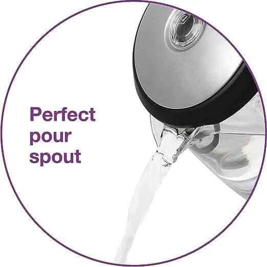 Salton Cordless Electric Glass Kettle - A-1 Thread Vault