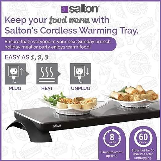 Salton Cordless Hotray® Warming Tray - A-1 Thread Vault