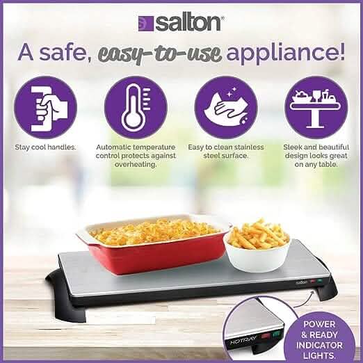 Salton Cordless Hotray® Warming Tray - A-1 Thread Vault